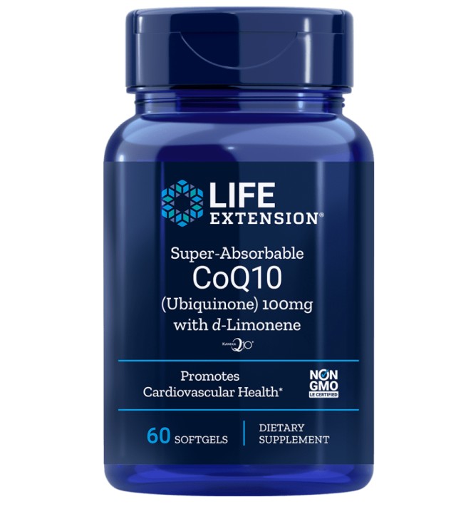 Life Extension Super Absorbale Coq10 D-Limon 100mg 100soft