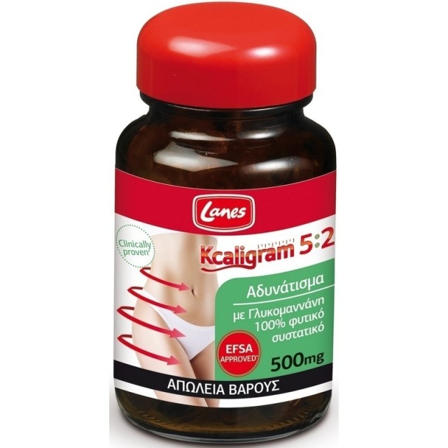 Lanes Kcaligram 5:2 60 Φυτικές Κάψουλες 500mg