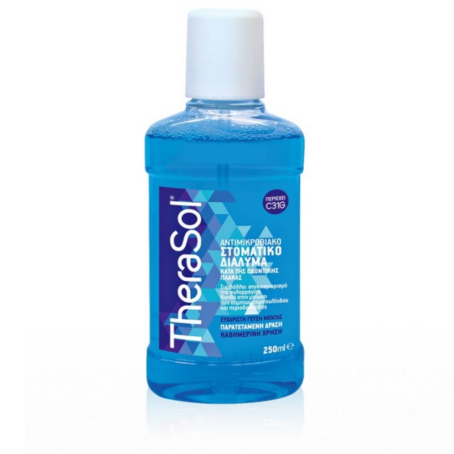 Therasol Στοματικό Διάλυμα (Μπλέ) 250ml