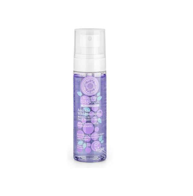 Natura Siberica Anti-OX Wild Blueberry Moisturising Face Mist Toner Ενυδατικό Σπρέι 100ml