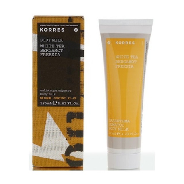 KORRES ΓΑΛΑΚΤΩΜΑ ΣΩΜΑΤΟΣ WHITE TEA 125ML BOX