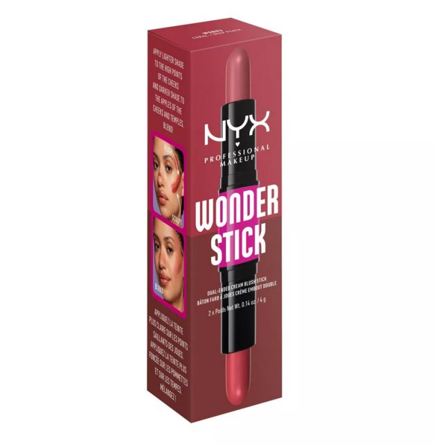 Nyx Professional Makeup Wonder Stick Blush 03 Coral and Deep Peach 2x4g