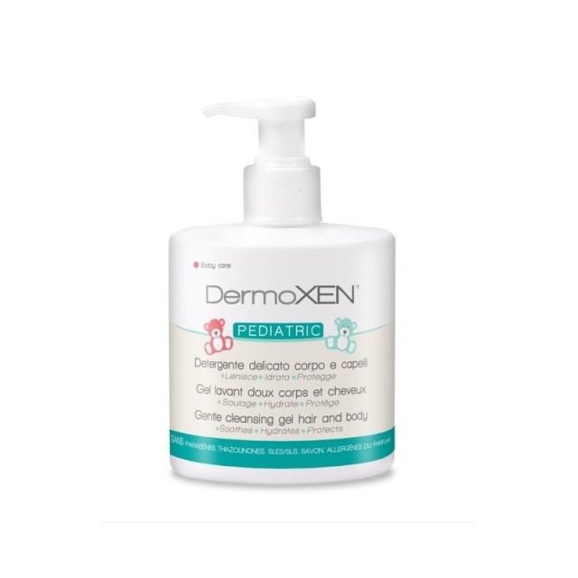 Dermoxen Pediatric Hair and Body Cleanser Απαλό Gel Καθαρισμού 300ml