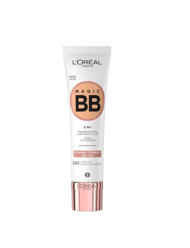 L'Oreal Paris Magic BB 5 in 1 Skin Perfector Cream 04-Medium 30ml