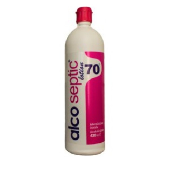 ASEPTA Alcoseptic lotion70 Αλκοολούχος Λοσιόν 420ml
