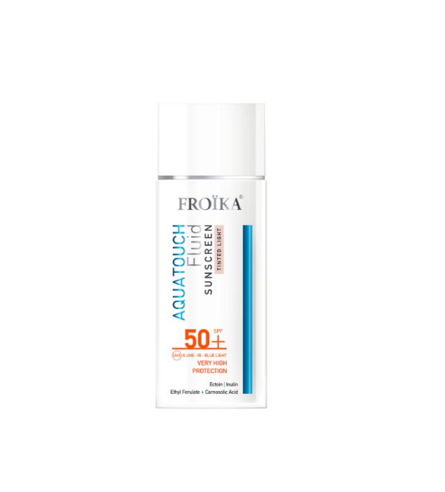 FROIKA Aquatouch Fluid Sunscreen Tinted Light SPF50 50ml