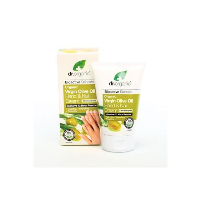 DR.ORGANIC OLIVE OIL HAND & NAIL CREAM 125ML