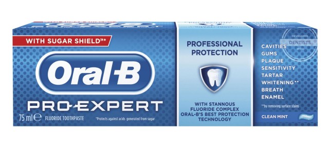 Oral-B Pro-Expert Οδοντόκρεμα Πολλαπλής Προστασίας 75m