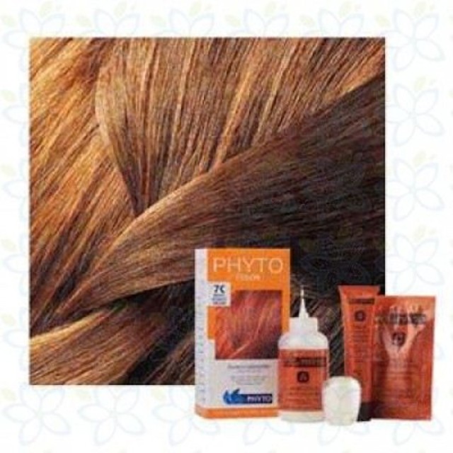 PHYTO PHYTOSOLBA COLOR-7C BLOND CUIVRE INTENSE
