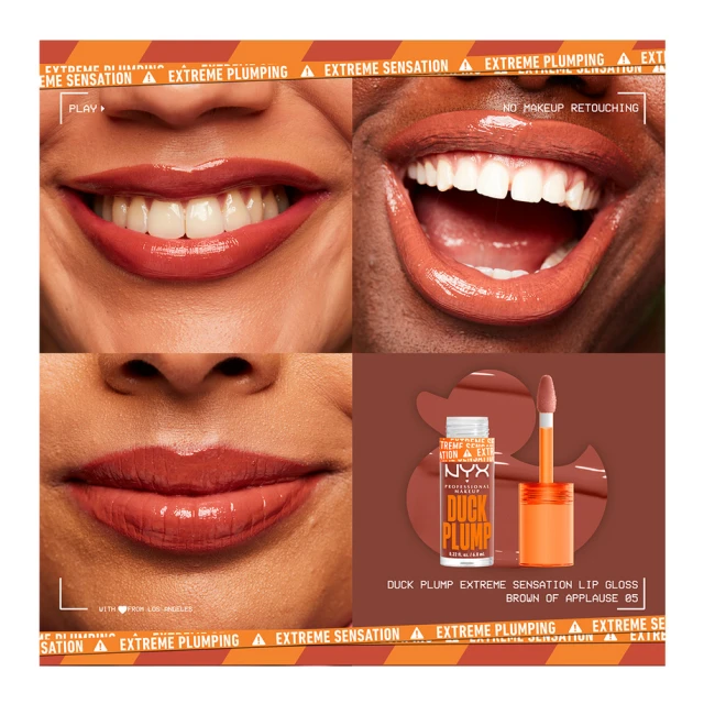 Nyx Professional Make Up Lip Duck Plump 05 Brown of Applause 7ml