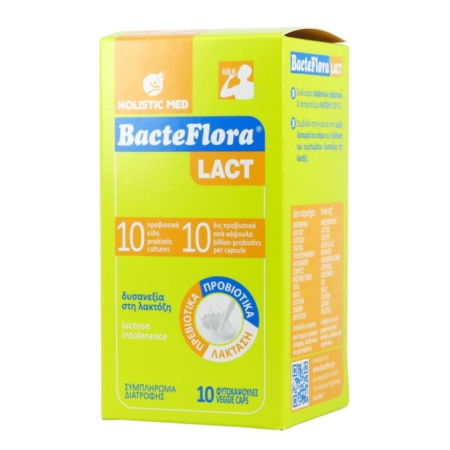 Holistic Med Bacteflora Lact 10Caps