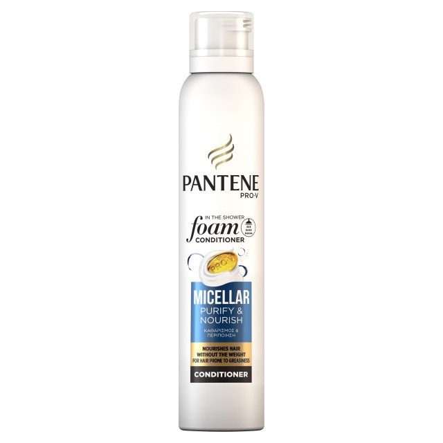 Pantene Pro-V Micellar Καθαρισμός & Περιποίηση Αφρός Conditioner 180ml