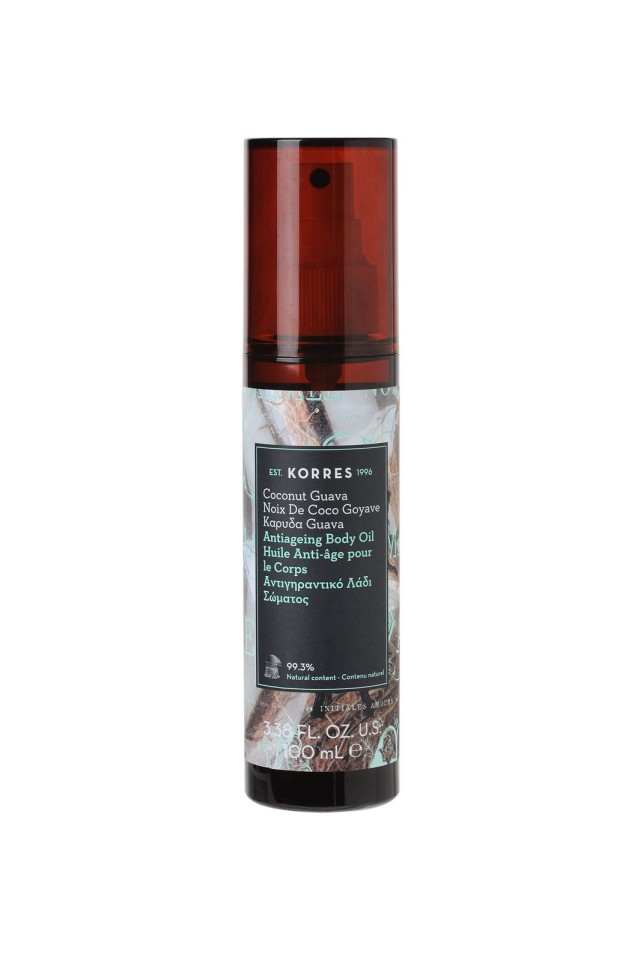 KORRES Αντιγηραντικό Λάδι Σώματος Καρύδα - Guava 100ml