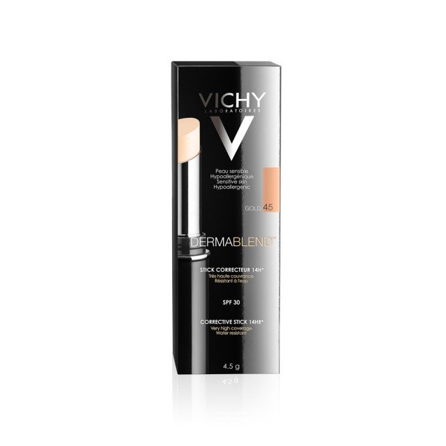 VICHY DERMABLEND STICK ULTRA CORRECTEUR 45 GOLD 4,5gr