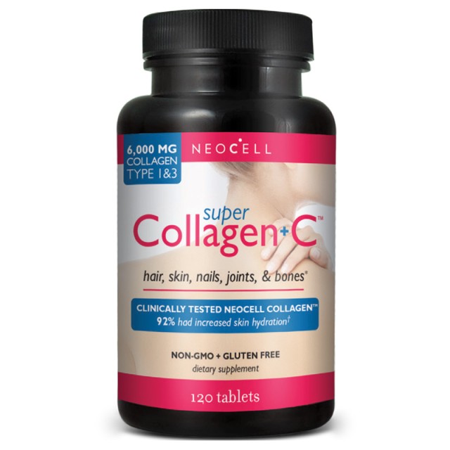 Neocell Super Collagen 1 & 3 με Βιταμίνη C 120 κάψουλες