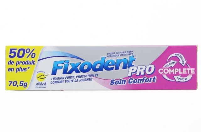 Fixodent Pro Complete Comfort Care +50% Περισσότερο Προϊόν 70,5gr