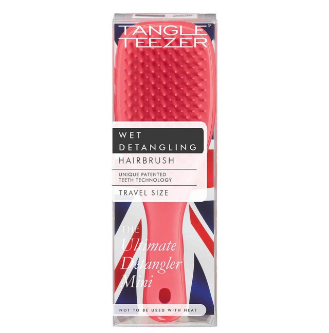 Tangle Teezer The Mini Ultimate Detangler Pink Punch Βούρτσα Μαλλιών 1τμχ