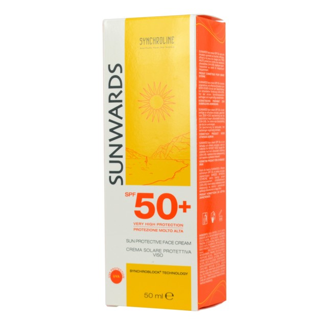 SYNCHROLINE SUNWARDS FACE CREAM SPF 50+ 50ml