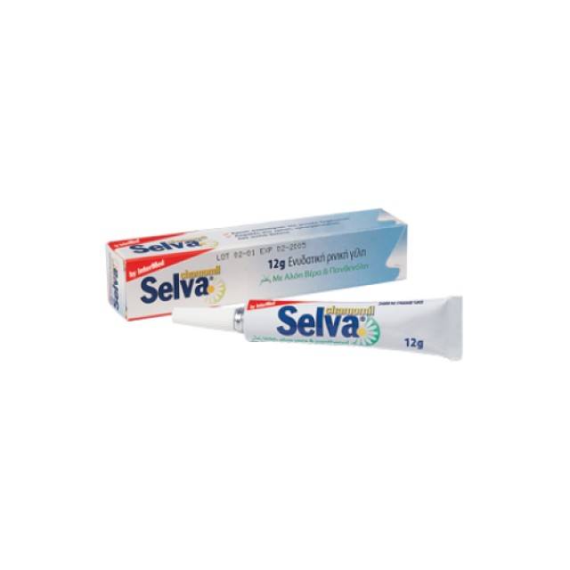 Intermed Selva Gel χωρίς άρωμα ενυδατική ρινική γέλη 12g