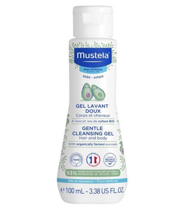 Mustela Gel Lavant Doux Απαλό Τζελ Καθαρισμού για Μαλλιά & Σώμα 100ml