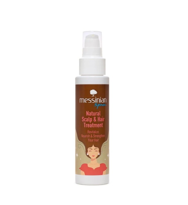 Messinian Spa Natural Scalp & Hair Φυσική Θεραπεία Αναζωογόνησης, Ενδυνάμωσης & Θρέψης για Τριχωτό & Μαλλιά 100ml
