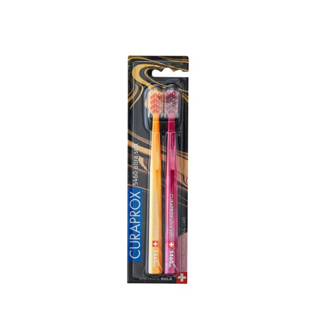 Curaprox CS 5460 Ultra Soft Duo Marble Edition 2τμχ
