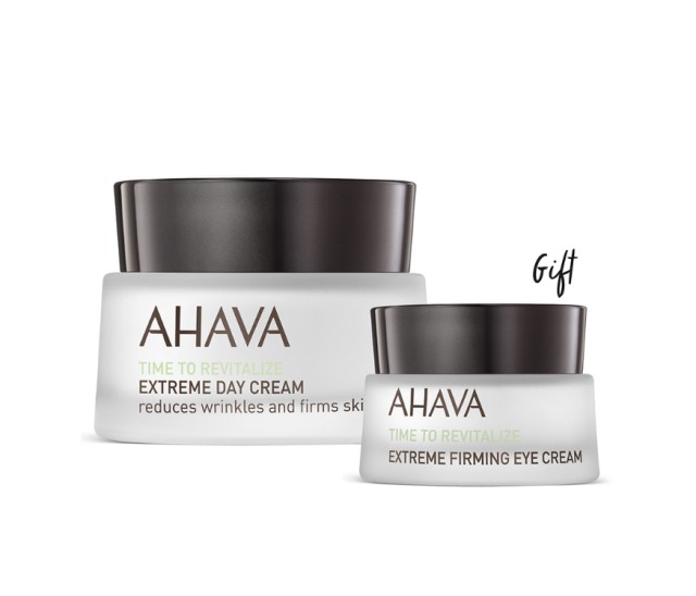 Ahava Set Time To Revitalize Extreme Day Cream 50ml + Δώρο Extreme Firming Eye Cream 15ml