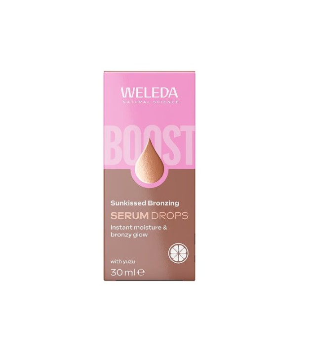 Weleda Sunkissed Bronzing Serum Drops Ορός Προσώπου για Λάμψη & Ηλιοκαμένη Επιδερμίδα 30ml
