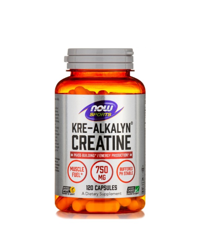 Now Foods KRE-ALKALYN® CREATINE  120 Caps
