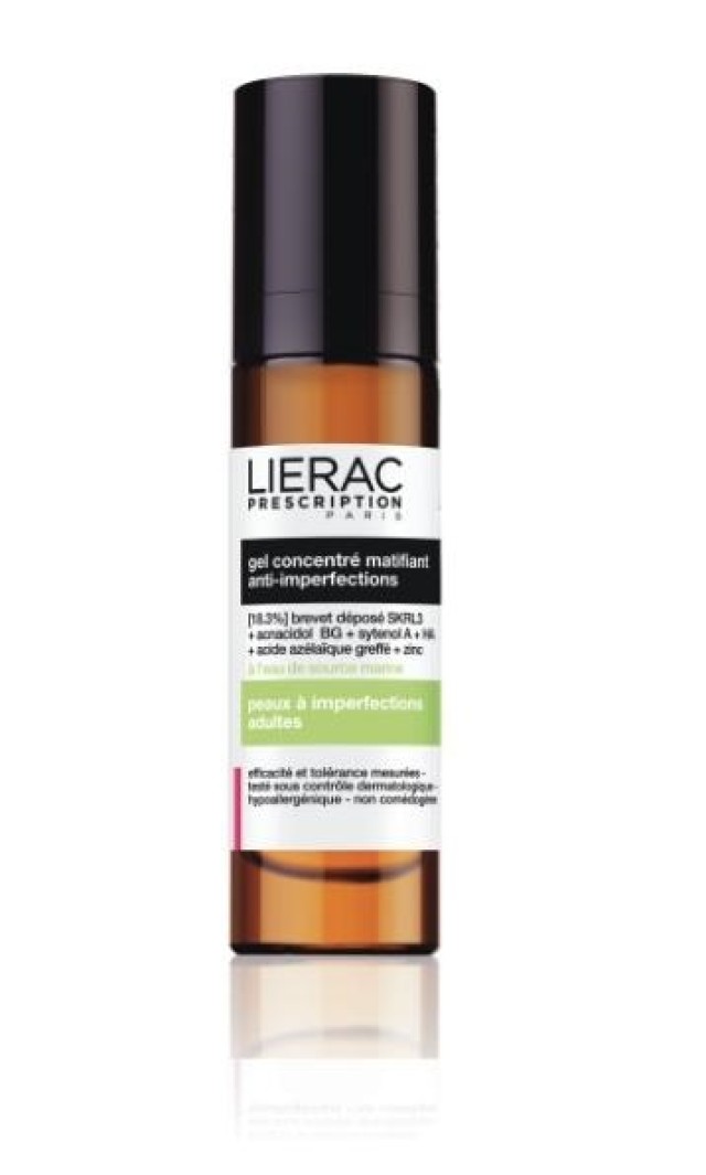 LIERAC GEL-CONCENTRE MATIFIANT ANTI-IMPERFECTIONS 50ML