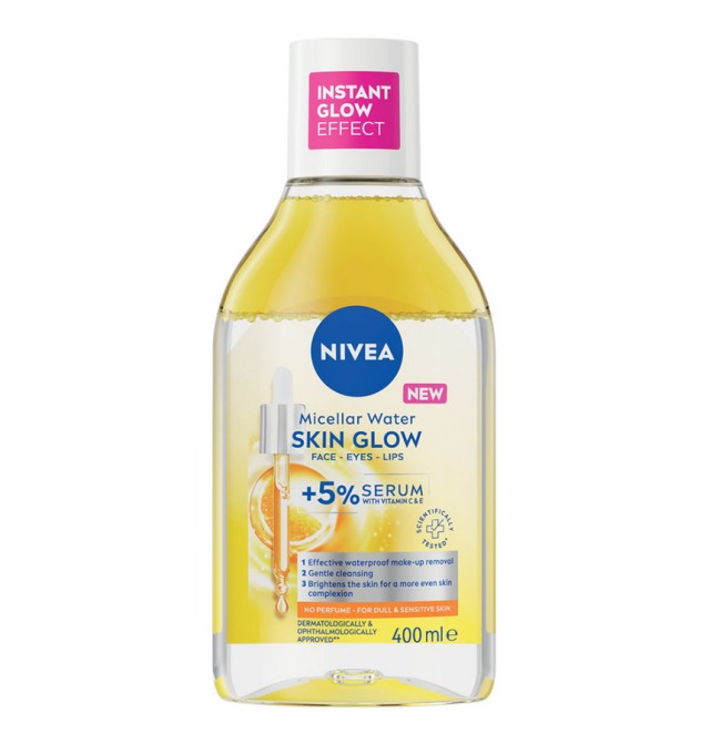 Nivea Micellar Water Skin Glow Νερό Καθαρισμού 400ml