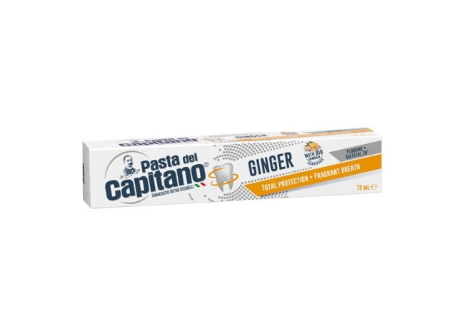 PASTA DEL CAPITANO Ολοκληρωμένη προστασία  με GINGER 75ml