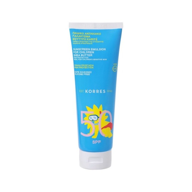 Korres Bonus Pack Παιδικό Αντηλιακό Γαλάκτωμα SPF50 Βούτυρο Karite 250ml