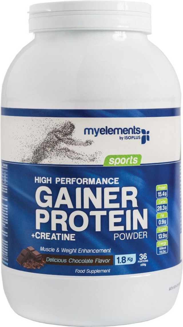 My Elements High Performance Gainer Protein Delicious Chocolate 1,8Kg