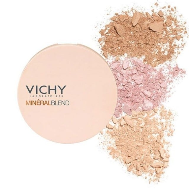 Vichy Mineralblend Healthy Glow Tri-Colour Powder Medium 9gr