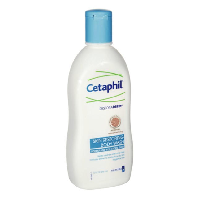 Galderma Cetaphil Restoraderm (Αφρόλουτρο Ανάπλασης Επιδερμίδας) 295ml