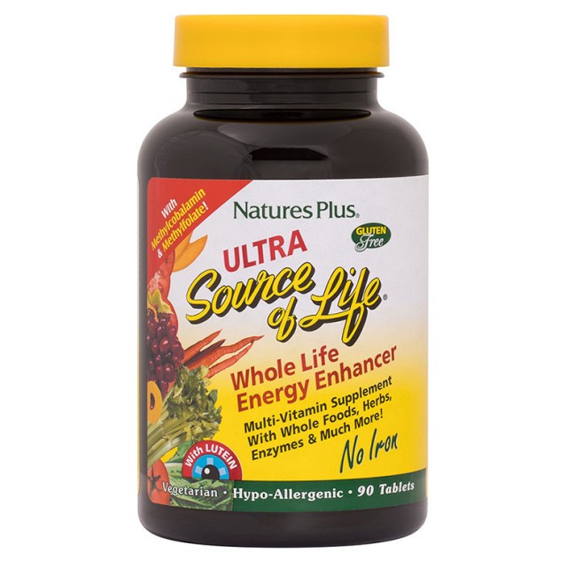 Nature's Plus ULTRA SOL NO IRON Tabs90