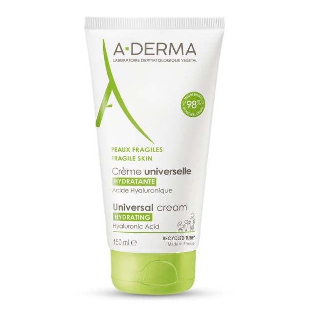 Aderma Universal Cream Κρέμα Ενυδάτωσης 150ml