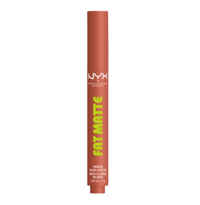 Nyx Professional Makeup Fat Matte Smooth Color Lipstick 01 Cozy Whipped 2g
