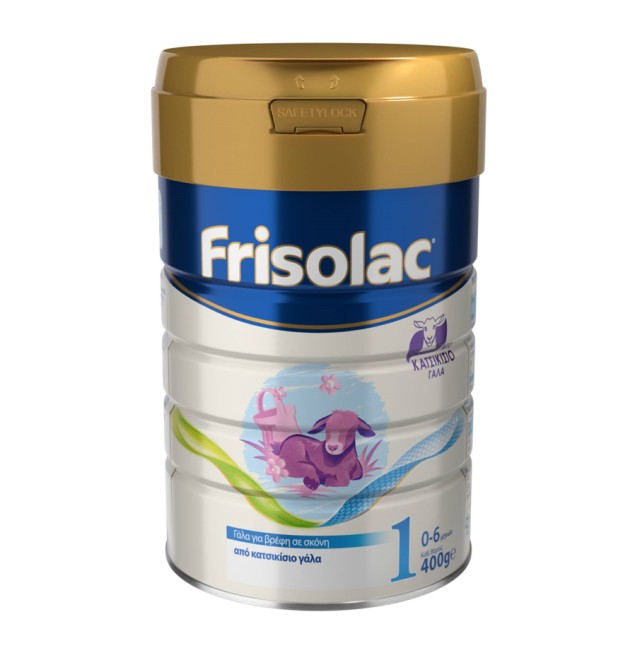 ΝΟΥΝΟΥ Frisolac Goat 1 Κατσικίσιο Γάλα από 0-6 μηνών 400gr
