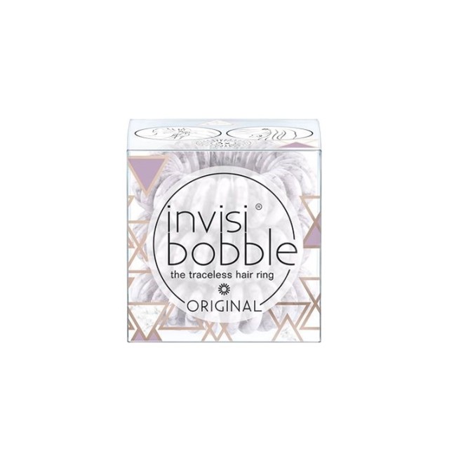 Invisibobble Original Marblelous Purple Grey Λαστιχάκι Μαλλιών 3τμχ