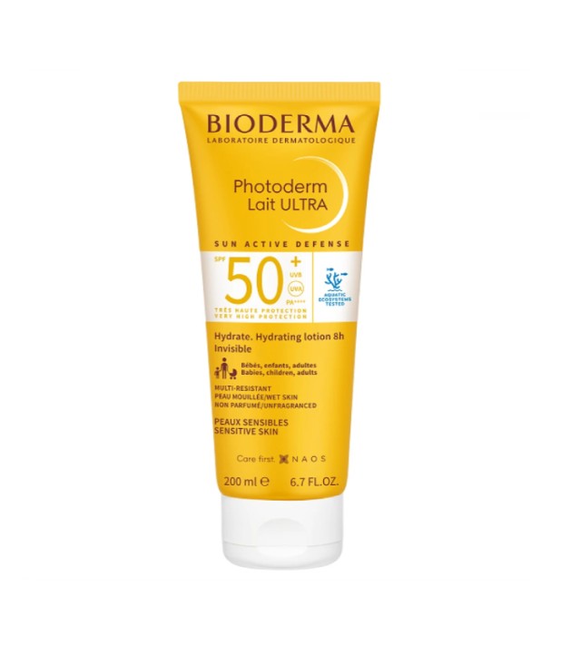 Bioderma Photoderm Lait Ultra Moisturising Lotion SPF50+ Unfragranced 200ml