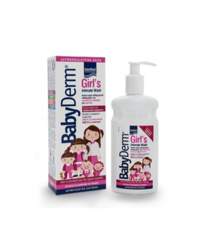 INTERMED BABYDERM GIRLS INTIMATE WASH 300ml