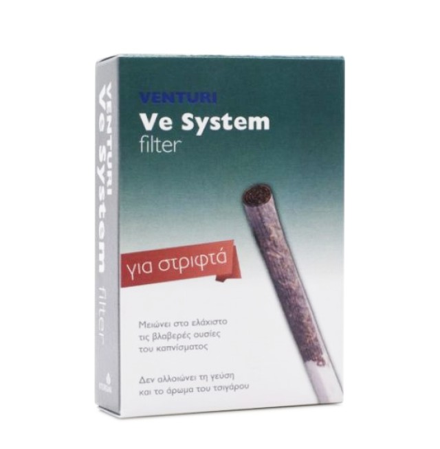 Vitorgan Venturi Ve System Filter Φίλτρα Καπνίσματος για Στριφτά Τσιγάρα 4τμχ