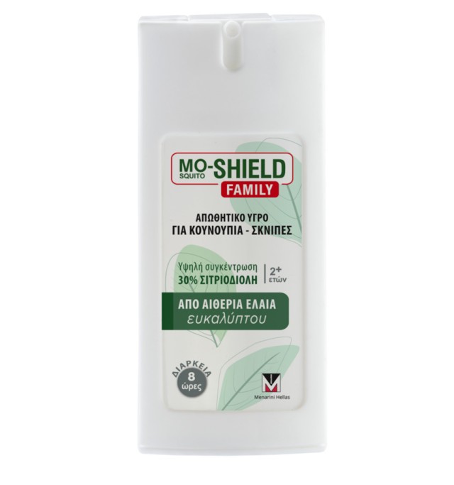 Mo-Shield Family Απωθητικό Ύγρο για κουνούπια-Σκνίπες 75ml