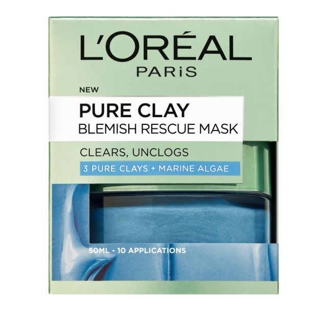 L'Oreal Paris Pure Clay Blemish Rescue Mask 50ml