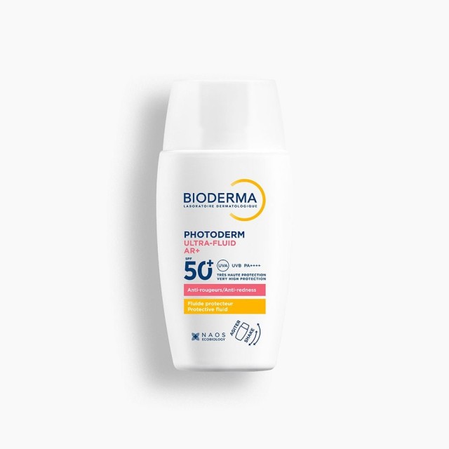 Bioderma Photoderm Ultra-Fluid AR+ SPF50+ Αντηλιακή Προσώπου κατά της Ερυθρότητας 40ml