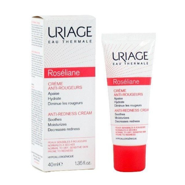 Uriage Roseliane Cream 40ml-Κρέμα Κατά Της Ερυθρότητας