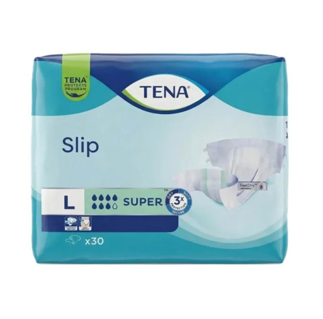 Tena Proskin Slip Πάνες Ενηλίκων Plus No L 30τμχ