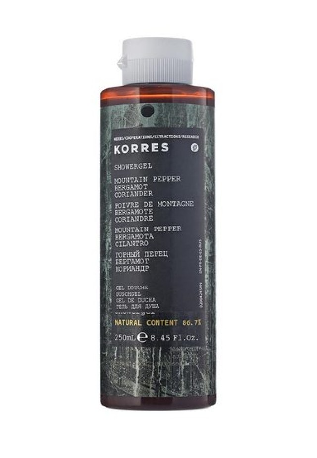 KORRES Αφρόλουτρο Mountain Pepper 250ml